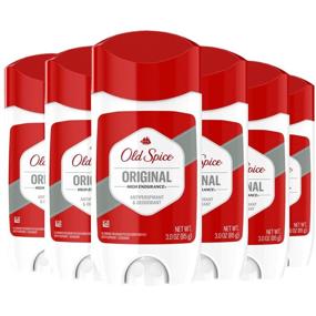 img 4 attached to 🧼 High Endurance Original Old Spice Antiperspirant & Deodorant, 3oz (Pack of 6)