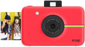 img 4 attached to Zink Polaroid Snap Instant Digital Camera (Red) With ZINK Zero Ink Printing Technology