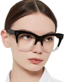 img 3 attached to 👓 MARE AZZURO Trendy Large Oversized Reading Glasses for Women in Various Magnification Strengths: 0, 1.0, 1.25, 1.5, 1.75, 2.0, 2.25, 2.5, 2.75, 3.0, 3.5, 4.0, 5.0, 6.0