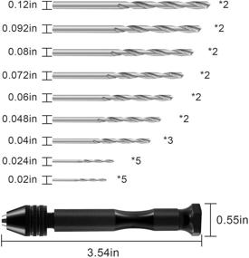 img 3 attached to Собрание ювелирных изделий Vinonzi Precision 0 5 3 0 мм.