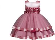 enchanting little dragon pig girl princess tutu dress: perfect for flower holiday birthday wedding parties logo