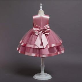 img 2 attached to Enchanting Little Dragon Pig Girl Princess Tutu Dress: Perfect for Flower Holiday Birthday Wedding Parties