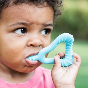 img 2 attached to 🦷 Silicone Molar Teether by green sprouts: Soothing and Massaging Baby's Molar Gums and Teeth