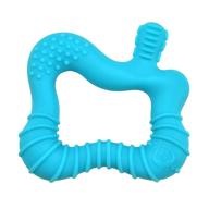 🦷 silicone molar teether by green sprouts: soothing and massaging baby's molar gums and teeth logo
