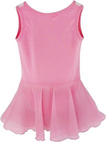 img 3 attached to YiZYiF Dancewear Costume Chiffon Leotard Sports & Fitness