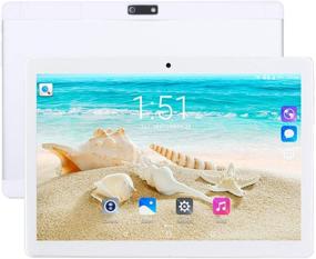 img 4 attached to 📱 Veidoo 10 Inch Android Tablet PC with 10.1 inch IPS Screen, Dual Camera, WiFi, GPS, OTG, Bluetooth, Dual SIM Card Slots, 3G Phone Call, 1GB RAM, 16GB Storage, 5000mAh Battery (Silver)