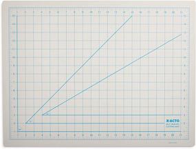 img 2 attached to 🔪 X-ACTO 18x24 Inches Self-Healing Cutting Mat – Non-Stick Bottom, Gray