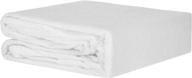 🛏️ queen size mea cama waterproof & breathable terry cotton blend mattress protector - 17" deep pocket logo