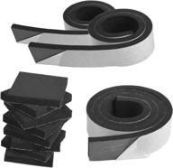 xcel 11 pack pre-cut marine foam bundle: neoprene rubber 🛥️ with adhesive, weather resistant, easy cut material - made in usa логотип