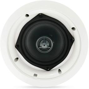 img 2 attached to Herdio 5.25" 4-канальная система стереозвука с монтажем в потолок и поддержкой Bluetooth: 600 Вт мощности для использования внутри помещений и на открытом воздухе на кухне, в спальне, в ванной комнате, домашнем кинотеатре и на крытых верандах