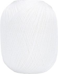 img 2 attached to 🧶 Aunt Lydia Jumbo White Crochet Cotton - Enhanced SEO