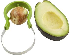 img 2 attached to 🥑 PROfreshionals Deluxe Avocado Slicer Tool: Effortlessly Pit, Slice, Scoop, Cube, or Dice Your Avocados, Green