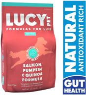 lucy pet formulas salmon pumpkin dogs logo