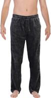 🌙 high-quality charcoal men's sleep & lounge pajama set by gioberti: super plush comfort logo