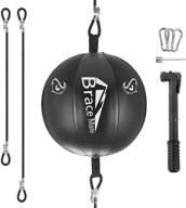 brace master double-end punching bag speed bag boxing equipment for boxing mma speed training - ideal for men & women logo