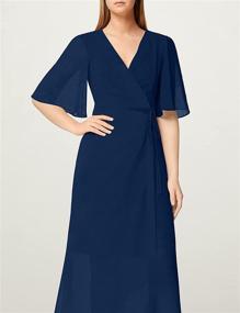 img 3 attached to TRUTH FABLE Womens ATF041 Blue Dress: Optimal Women's Clothing for Every Occasion