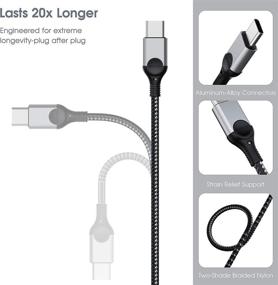 img 1 attached to 🎧 ZOOAUX USB C to 3.5mm Headphone Jack Adapter - Hi-Res DAC Dongle Cable Cord for Pixel 4 3 2 XL, Samsung Galaxy S21 S20 Ultra, Note 20 10, S10 S9 Plus, iPad Pro & More (Grey)