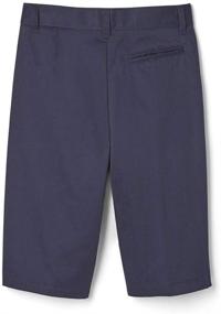 img 3 attached to 🩳 Boys' Flat Front Adjustable Waist Shorts - French Toast School Uniform