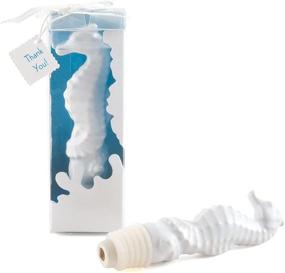 img 4 attached to Weddingstar Ceramic Seahorse Stopper Packaging