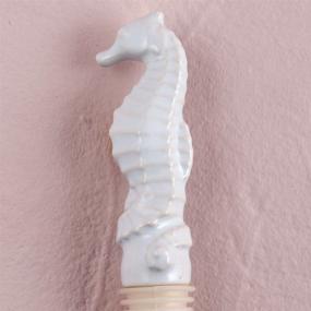 img 3 attached to Weddingstar Ceramic Seahorse Stopper Packaging