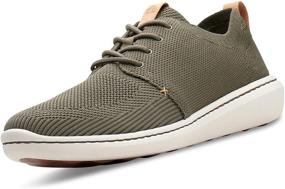 img 4 attached to Clarks Low Top Sneakers Green Khaki