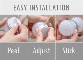 img 1 attached to 💡 Optimized Installation of Vanity Mirror Light Stick