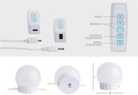img 2 attached to 💡 Optimized Installation of Vanity Mirror Light Stick