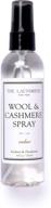 👕 the laundress new york wool cashmere spray: scented allergen-free fabric refresher, non-toxic antibacterial clothing spray, 4 fl oz, cedar scent logo