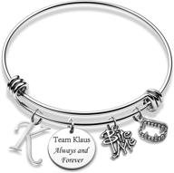 🧛 always and forever bracelet - the originals inspired jewelry for vampire diaries fandom: perfect gift idea for team klaus logo