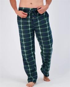 img 3 attached to 👖 Ultimate Comfort: Men's Lightweight Fleece Bottoms with Pockets for Sleep & Lounge