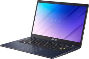 img 2 attached to 💻 Asus E410 14-Inch HD LED Win 10 Laptop (Star Black) - Intel Celeron N4020, 4GB RAM, 64GB Storage