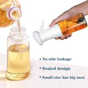 img 3 attached to Oil Sprayer Cooking Dispenser Portable Kitchen & Dining