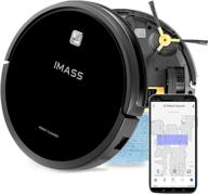 imass robot vacuum and mop - smart path planning cleaner with 2600pa high suction, self-charging, alexa support - ideal for pet hair, hard floors, and low pile carpets логотип