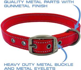 img 1 attached to Max Neo Reflective Buckle Collar