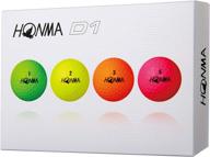 шар для гольфа honma golf d1 multi color japan import: превосходная производительность и стиль. логотип