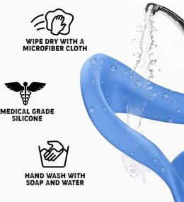 img 1 attached to Enhance Your Oculus Quest 2 Experience with VR Silicone Cover - Sweat-Proof, Washable, Anti-Leakage, Light Blocking (Blue)