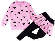 cm kid girls clothes toddler sweater: 👧 trendy and comfortable girls' clothing for active play logo