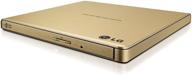 📀 lg electronics 8x usb 2.0 super multi ultra slim portable dvd+/-rw external drive with m-disc support, retail (gold) gp65ng60: compact and reliable dvd drive for on-the-go media playback logo