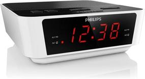 img 2 attached to ⏰ Philips AJ3116W Белый Цифровой будильник с радио FM