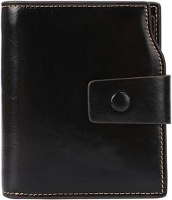 img 4 attached to Yafeige Leather Wallet Compact Tri Fold Women's Handbags & Wallets and Wallets