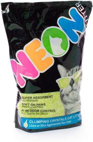 img 3 attached to 🐾 Highly Efficient Neon Clumping Silica Gel Cat Litter: Superior Odor Control and Maximum Absorption