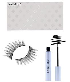 img 4 attached to 👁️ Lash'd Up Magnetic Eyeliner & Eyelashes Kit - 3x Stronger, Natural, Reusable, Waterproof (Long & Volume)