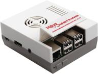 🕹️ hikig nes case for raspberry pi 3 b+, 3b, 2b, and raspberry pi 1 model b+ - compatible with all raspberry pi models, equipped with 4 usb ports логотип