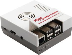 img 4 attached to 🕹️ Hikig NES Case for Raspberry Pi 3 B+, 3B, 2B, and Raspberry Pi 1 Model B+ - Compatible with All Raspberry Pi Models, Equipped with 4 USB Ports