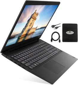 img 4 attached to 2021 Ноутбук Lenovo IdeaPad 3 15.6" с экраном HD: Мощный AMD Ryzen 3, 20 ГБ оперативной памяти, 1ТБ SSD – Идеальный выбор для бизнеса и учебы, Windows 10 S с аксессуарами Ghost Manta.