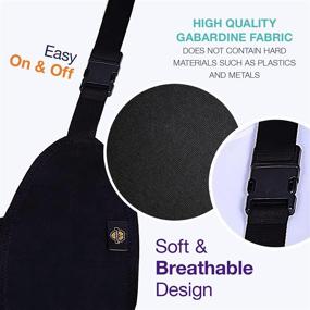 img 1 attached to Adjustable Arm Support Sling and Immobilizer for Broken Bones, Dislocation, and Sprains in Collarbone, Forearm, Shoulder, Elbow, or Wrist - Ideal for Men and Women, Left or Right Arm