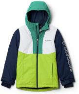 🧥 columbia youth timber turner jacket - stylish boys' clothing for all-weather adventure logo