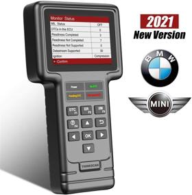 img 4 attached to Усовершенствованный диагностический сканер: thinkcar OBD2 сканер для BMW Mini [Версия 2021] - полнофункциональное устройство чтения кодов с ABS, SRS, TPMS, PCM, EPB, SAS и другими системами.