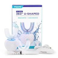 ultimate u-shaped electronic toothbrush & led teeth whitening kit: advanced 35% carbamide peroxide gel syringe included from sunshine health products logo