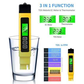 img 1 attached to Accurate Temperature Spurtar for Aquariums with 0-9999ppm